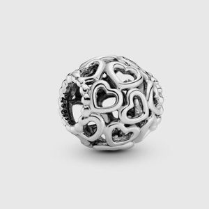 Heart pandora charm